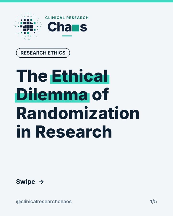 The Ethical Dilemma of Randomization in Research – slide 1 of 5