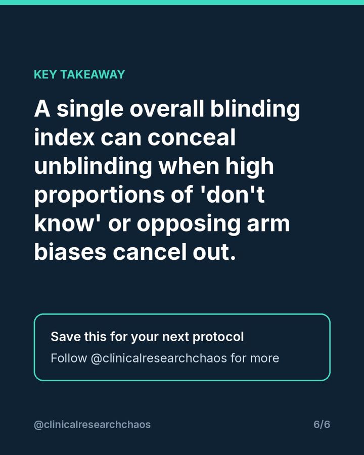 The Major Blind Spot of James' Blinding Index – slide 6 of 6