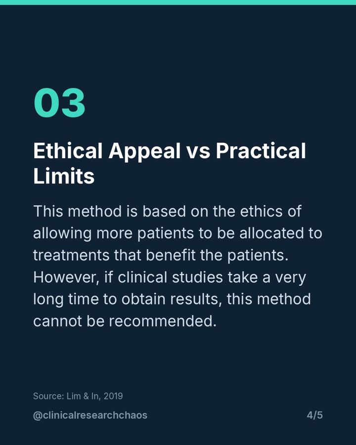 Response-Adaptive Randomization: Promise and Pitfalls – slide 4 of 5